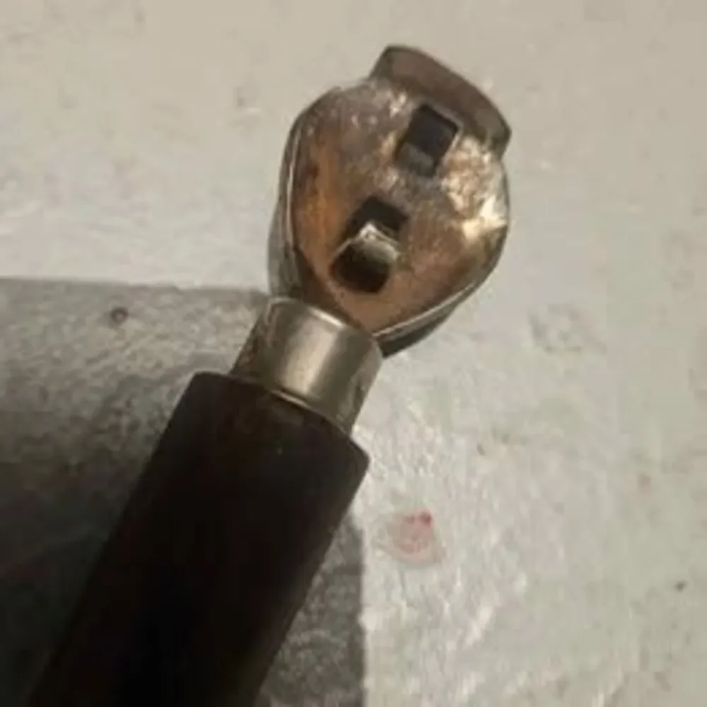 Vintage Wood Handled Metal Can Opener 7